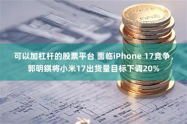 可以加杠杆的股票平台 面临iPhone 17竞争，郭明錤将小米17出货量目标下调20%